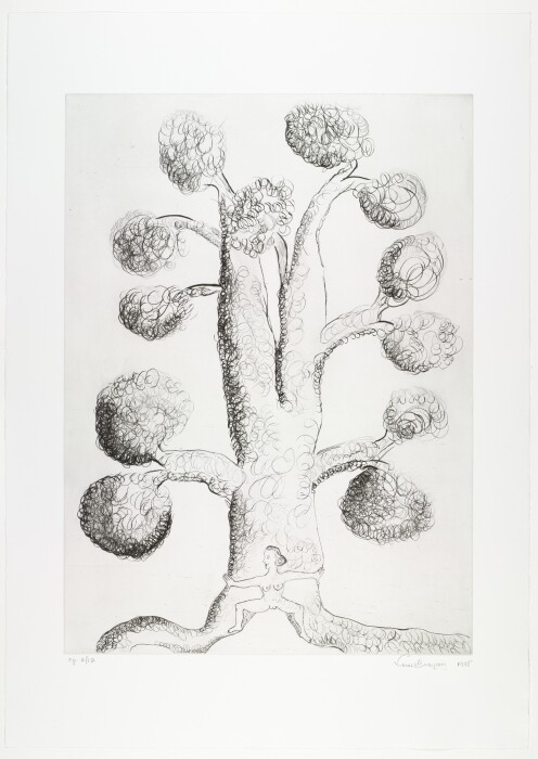 Louise Bourgeois, Untitled, (Tree with Woman), 1998