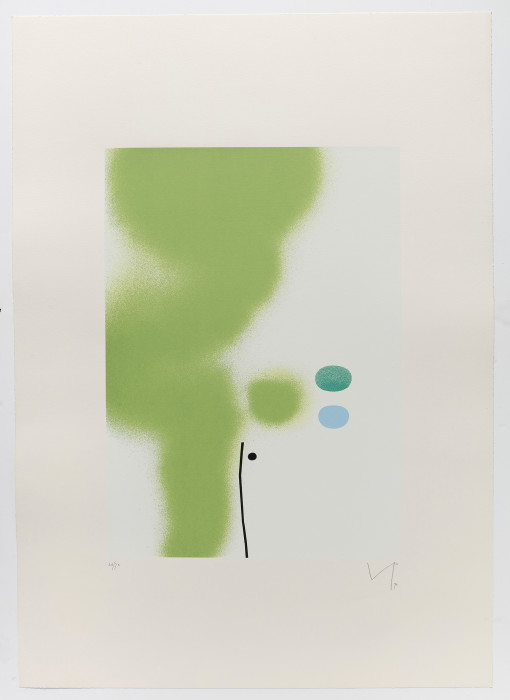 Pasmore, Untitled 6, 1990, screenprint, edition of 70, 40 5-8 x 28 7-8 in., 103.2 x 73.2 cm
