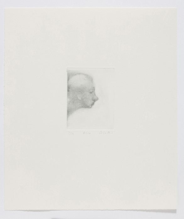 Paul, Alice, 2008, soft ground etching, edition of 15, 13 x 11 in., 33 x 28 cm