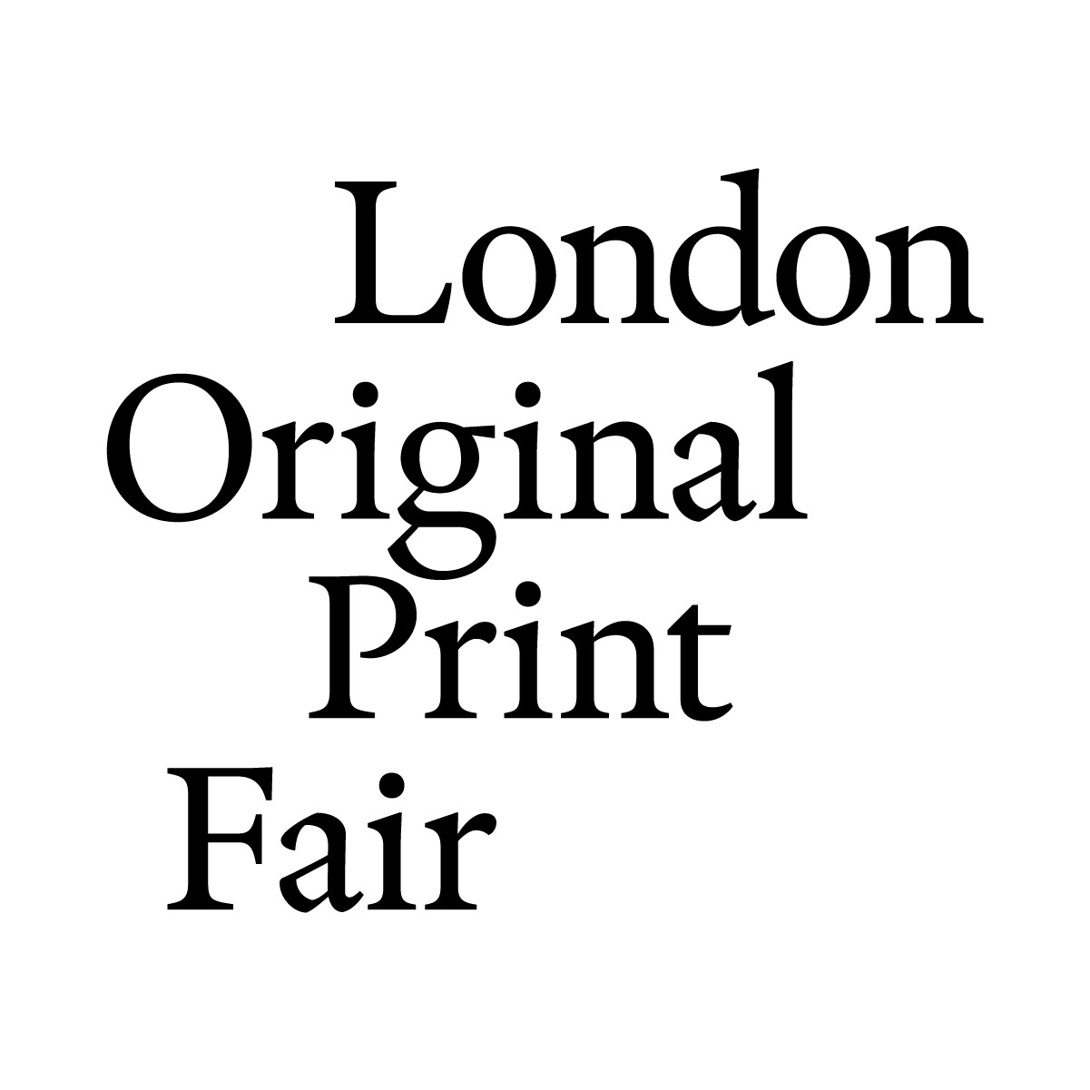 London Original Print Fair Logo
