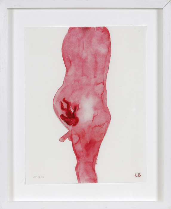 Bourgeois, The Maternal Man, 2008, digital print, edition of 33, 10 3-8 x 8 1-16 in., 26.4 x 20.4 cm