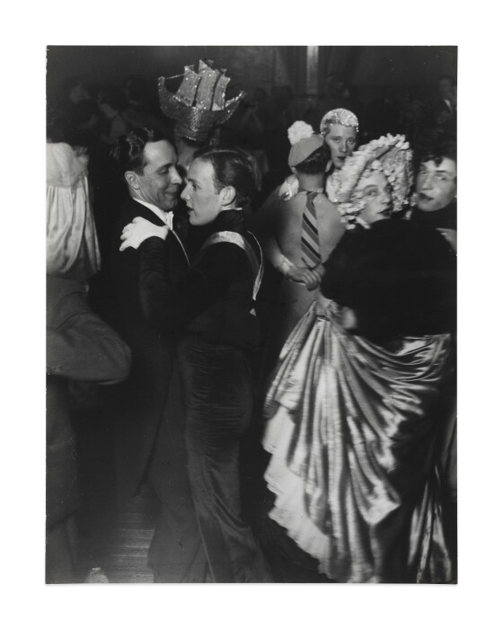 Brassaï, Bal du Magic-City, couples, 1932, ferrotype gelatin silver print on single weight paper, 27.9 x 23.2 cm, © Estate Brassaï – RMN – Grand Palais