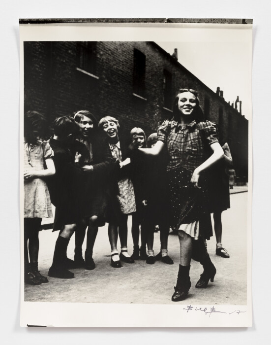 Brandt, East End girl dancing the Lambeth Walk,1939, gelatin silver print, 34.2 x 29.2 cm  Bill Brandt © Bill Brandt Archive