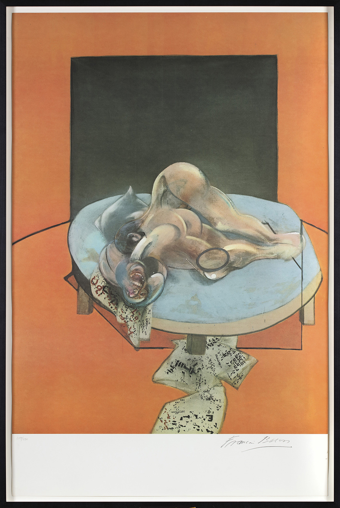 francis bacon the human body