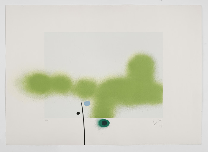 Pasmore, Untitled 8, 1990, screenprint, edition of 70, 29 x 41 in., 73.5 x 104 cm
