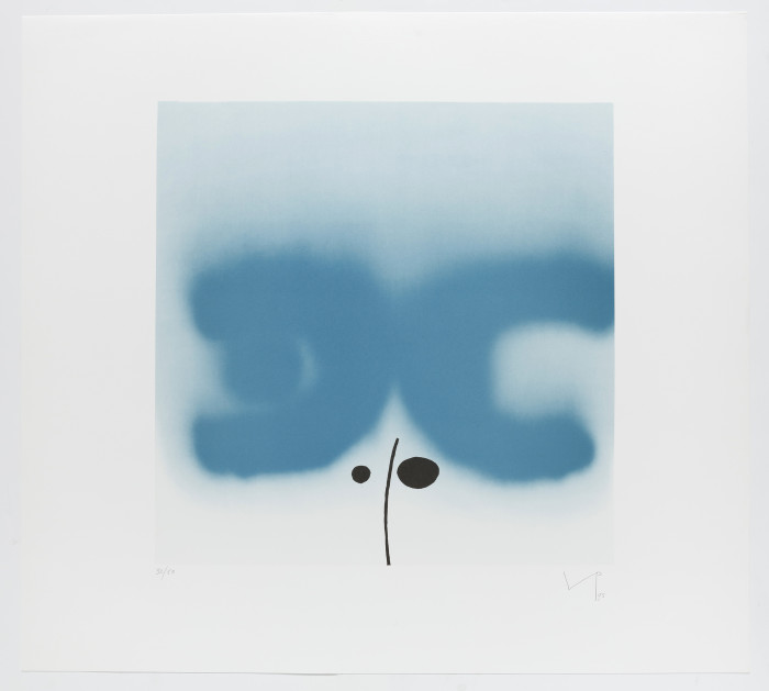 Pasmore, Beyond the Eye 1, 1995, lithograph, edition of 50, 29 3-4 x 33 1-16 in., 75.5 x 84 cm