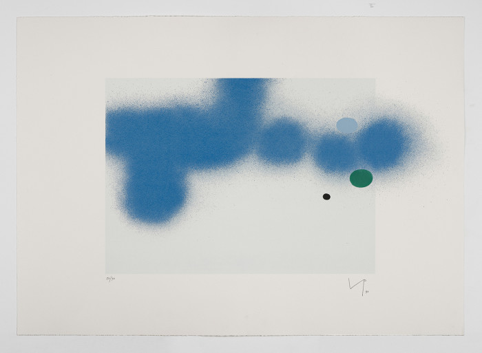 Pasmore, Untitled 9, 1990, screenprint, edition of 70, 28 7-8 x 41 in., 73.5 x 104 cm