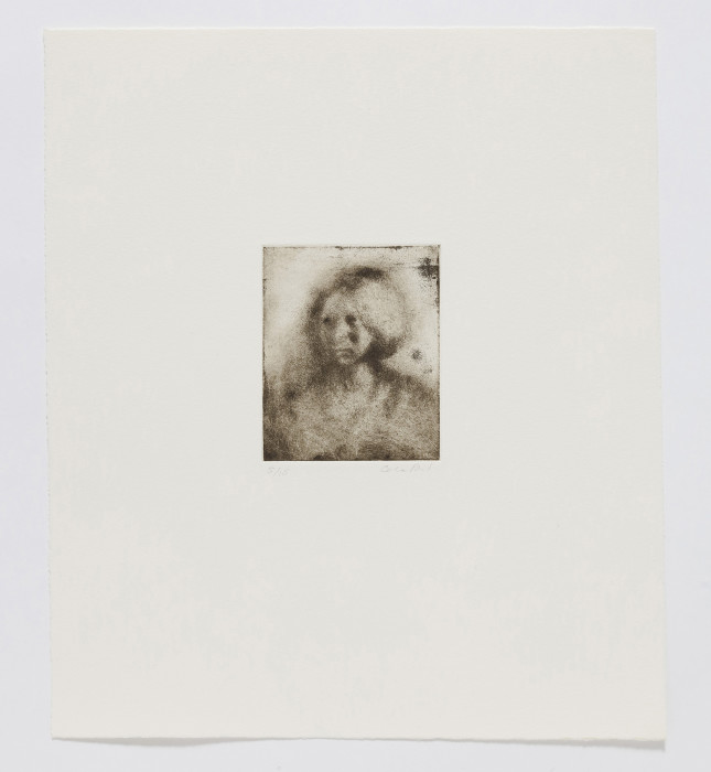 Paul, Margot Henderson, 2003, soft ground etching, edition of 15, 10 7-8 x 9 1-2 in., 27.5 x 24.2 cm